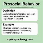 Prosocial Behavior Definition