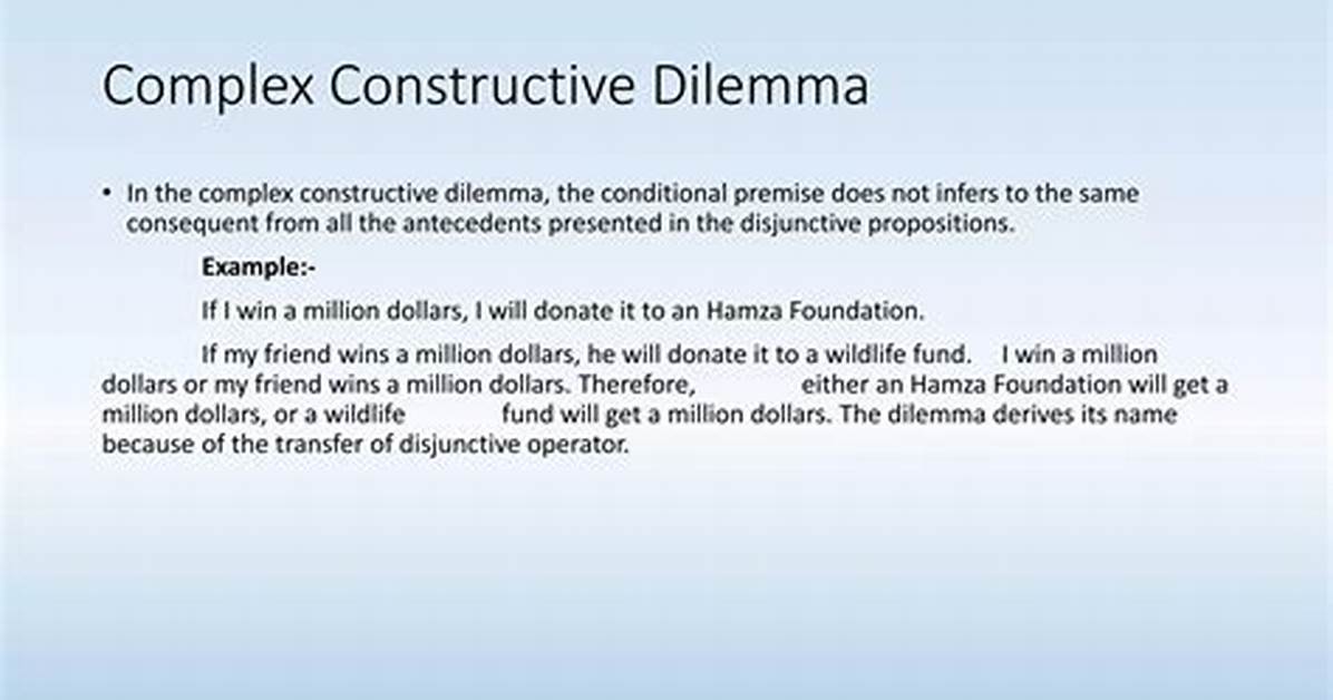 Prove Constructive Dilemma Without Using Additional Assumptions