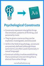 Psychological Construct