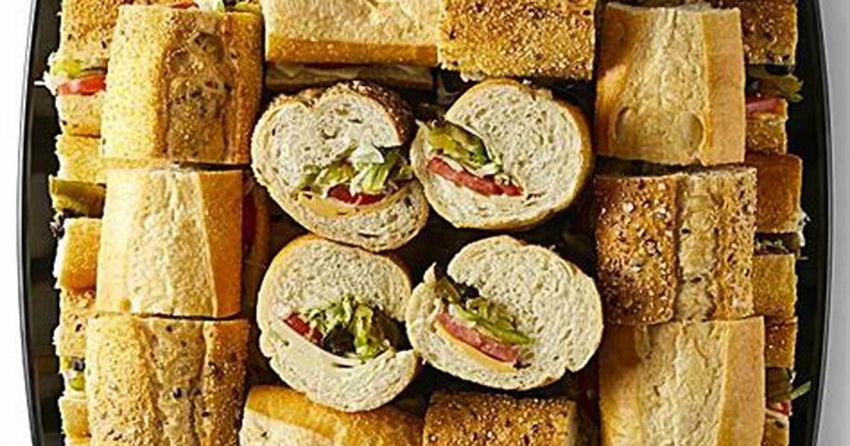 Publix Sub Platters