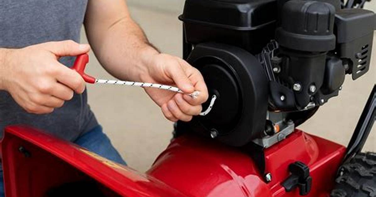 Pull Cord Replacement