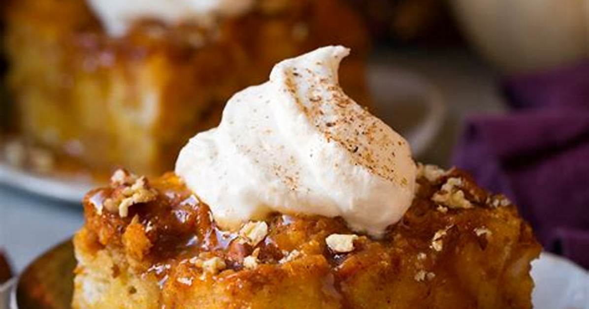Pumpkin Bread Pudding