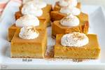 Pumpkin Pie Bars - Celebrating Sweets