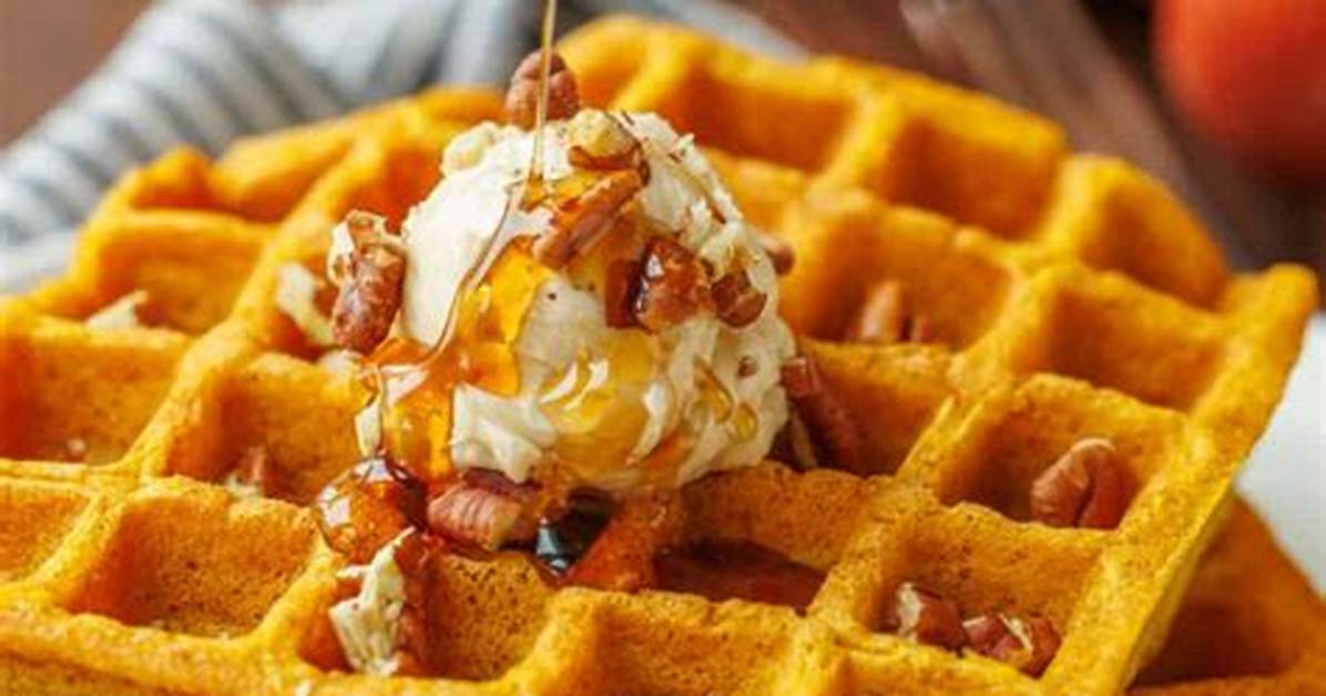 Pumpkin-Waffles