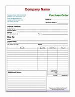 Purchase Order Template