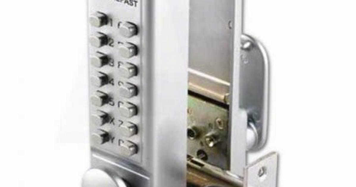 Push Button Door Lock
