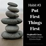 Put First Things First