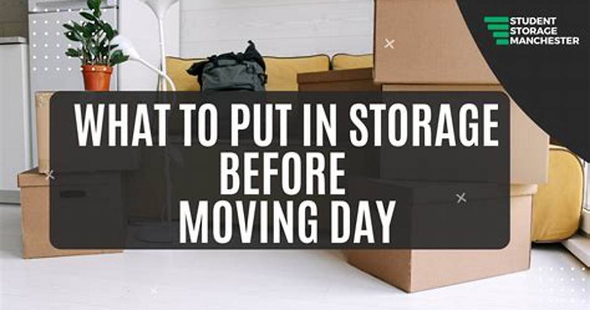 Put into Storage
