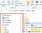 Put Links Folder Replacing Quick Access
