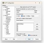 Putty in Console Window