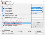 "Putty Key Format Too New" When Using Ppk File for Putty Ssh Key Authentication