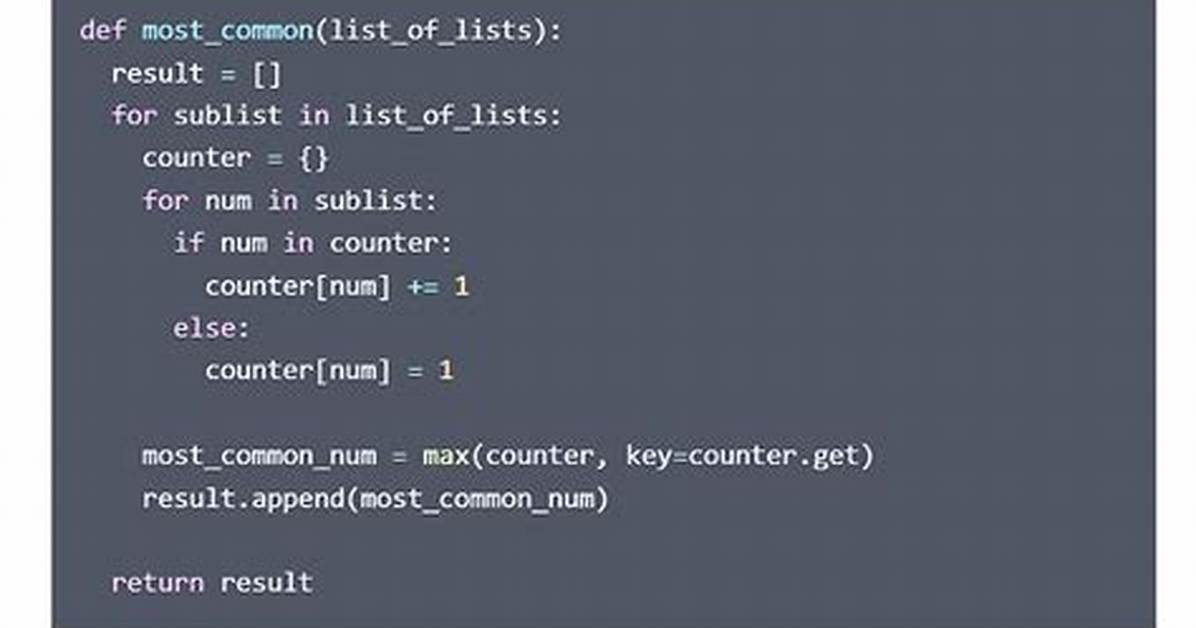 Python (2. X) List / Sublist Selection -1 Weirdness