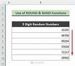 Python - 5 Digit Random Number Generator with No Repeating Digits