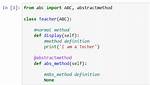 Python @Abstractmethod Decorator