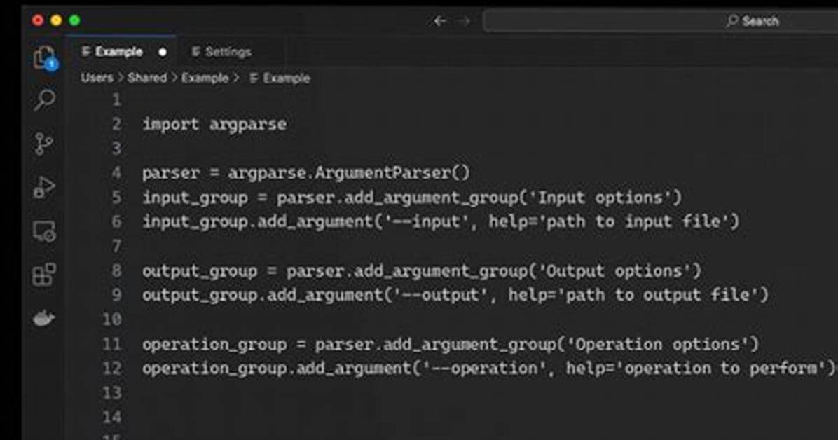 Python Argument Parser