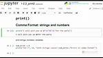 Python: Comma in Print as "\T"