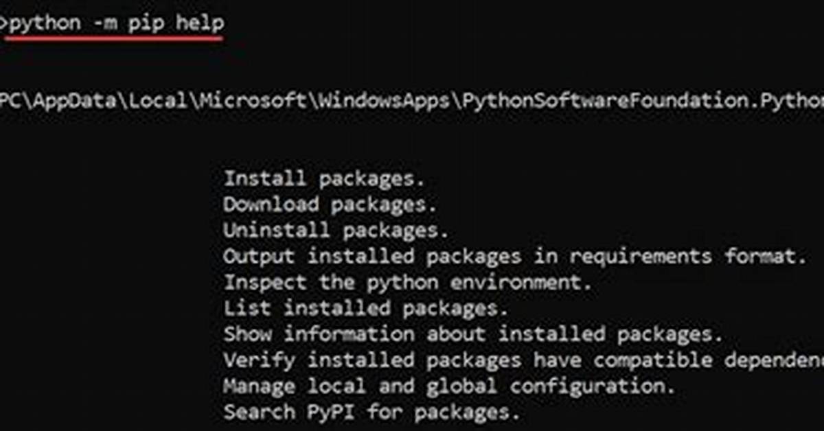 Python Command Not Working in Command Prompt