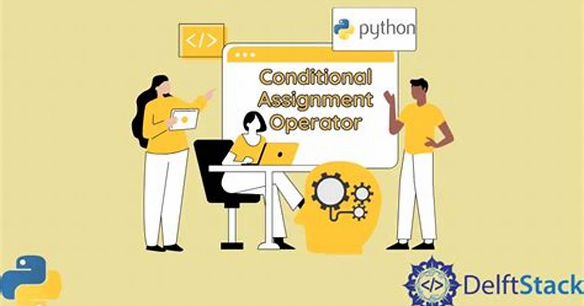 Python Conditional Assignment Operator