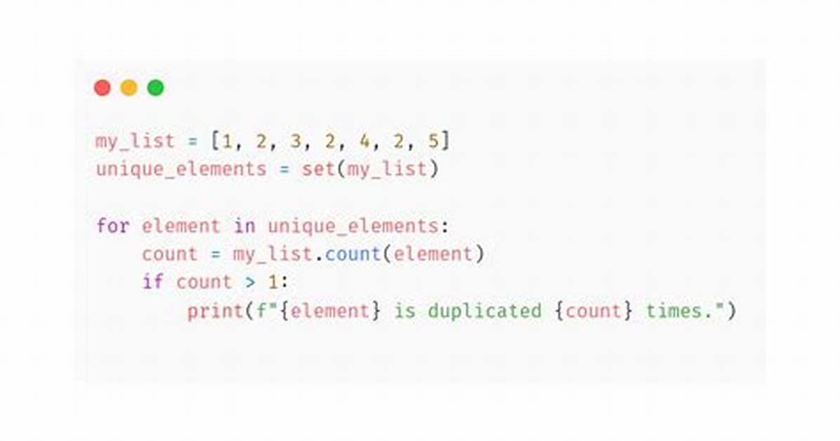 Python: Count Repeated Elements in the List [Duplicate]