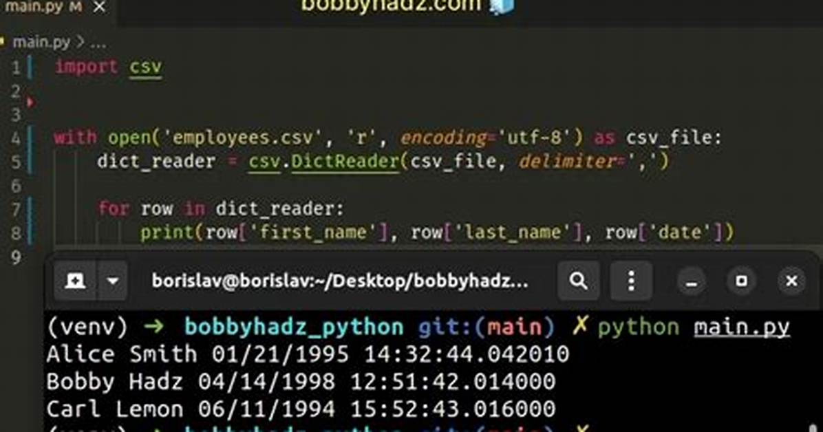 Python Csv Dictreader
