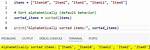Python Data Structure Sort List Alphabetically