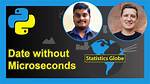 Python Datetime to String Without Microsecond Component