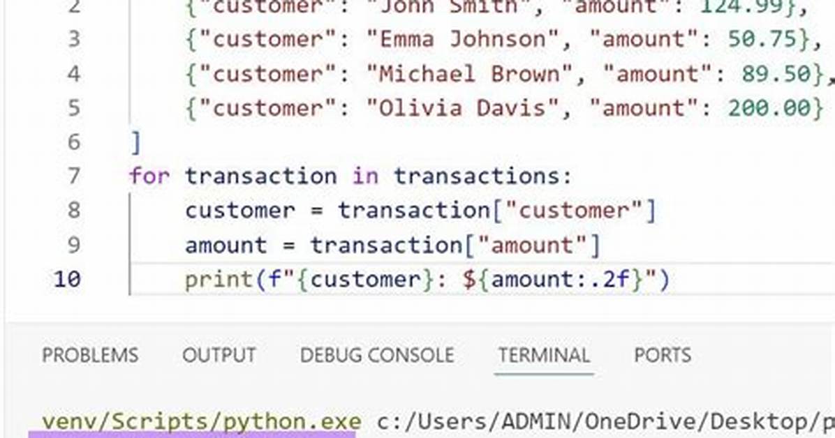 Python Decimals Format