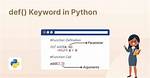 Python Def Function: How Do You Specify the End of the Function?