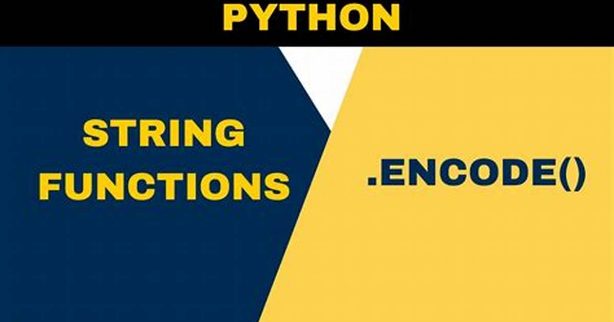 Python Default String Encoding
