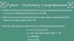 Python Dictionary Comprehension