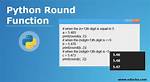 Python Difference Between Round and Int