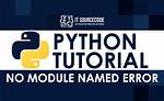 Python Error "Importerror: No Module Named"