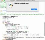 Python "Expected an Indented Block"