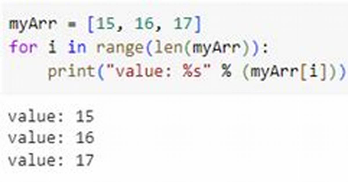 Python Foreach Equivalent [Duplicate]