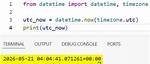 Python - Get Current Utc Time. Ignore Computer Clock Always