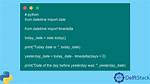Python - Get Yesterday's Date as a String in Yyyy-Mm-Dd Format