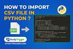 Python Import Csv to List