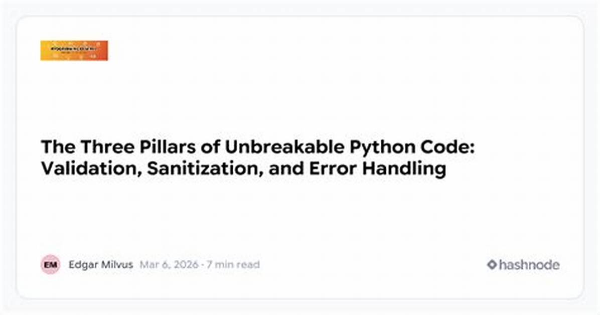 Python Input Sanitization