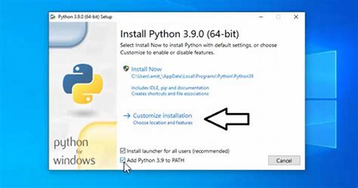 Python Is Not Installing on Windows 10