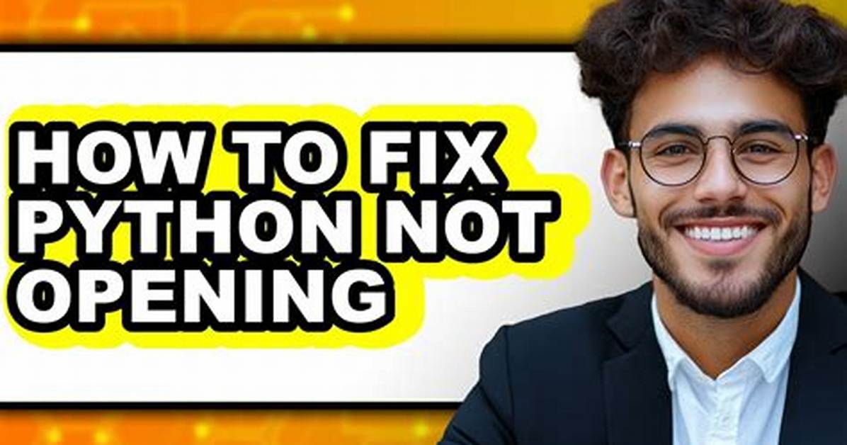Python Is Not Opening. Py Files [Closed]