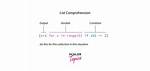 Python List Comprehension and 'Not In'