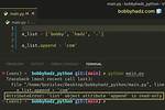 Python List Object Attribute 'Append' Is Read-Only