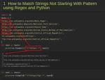 Python Match a String with Regex