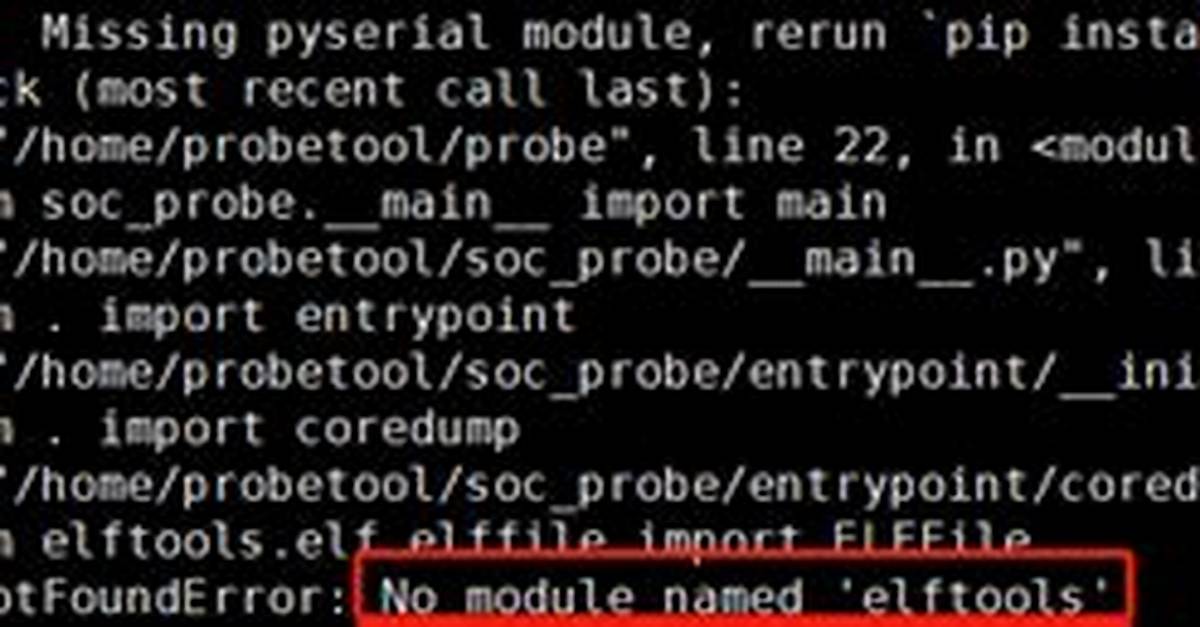 Python Modulenotfounderror: No Module Named 'Elftools. Common. Py3Compat'