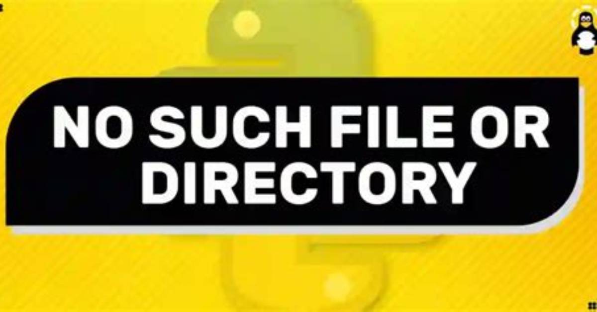 Python’: No Such File or Directory