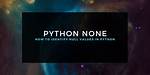 Python Null Value