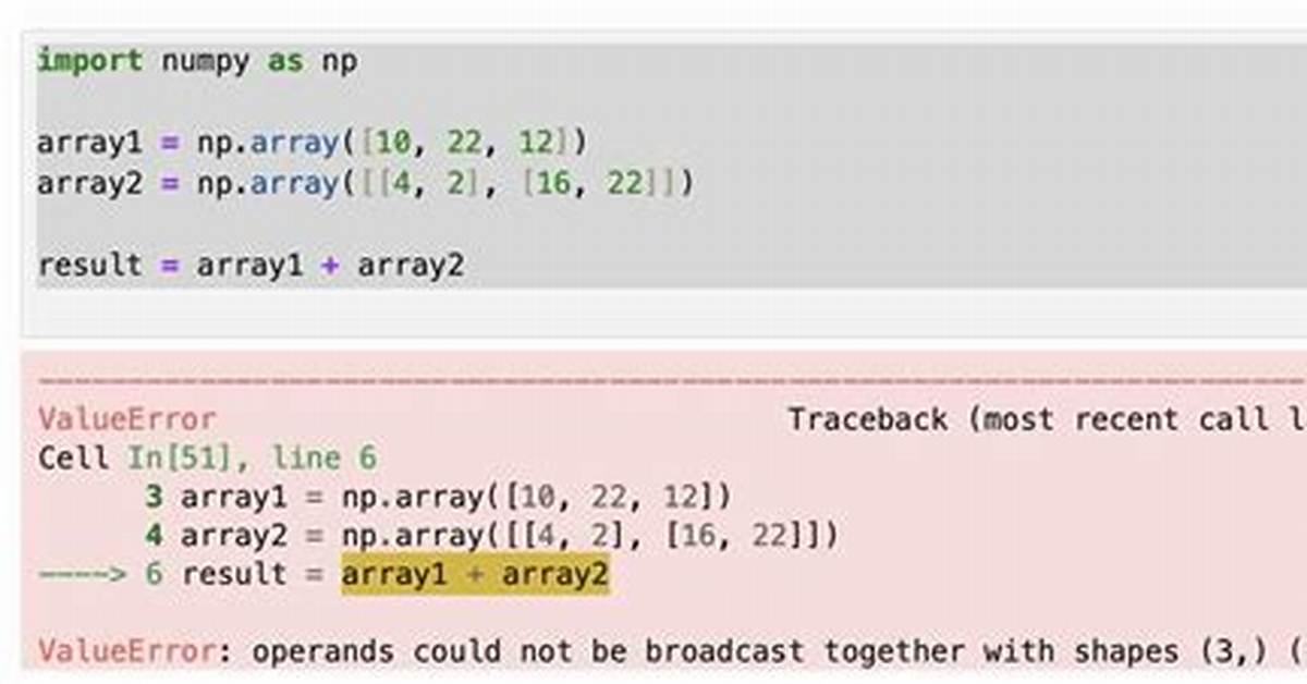 Python Numpy Valueerror: Operands Could Not Be Broadcast Together with Shapes