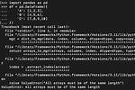 Python Pandas Valueerror Arrays Must Be All Same Length