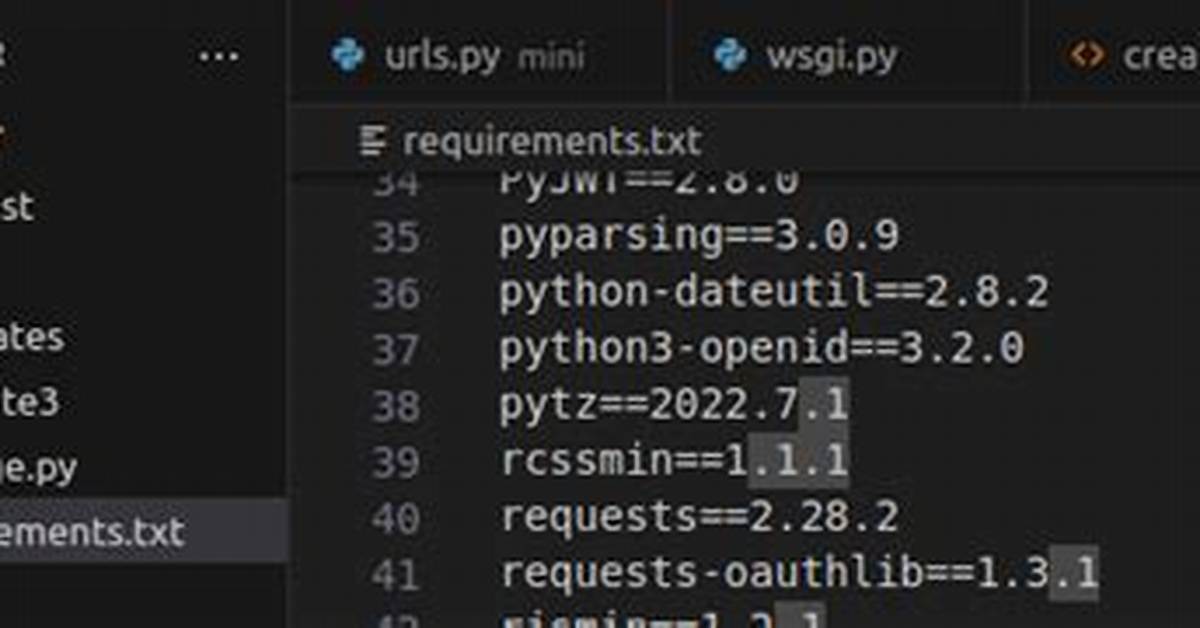 Python 'Requirements. Txt' File in Package