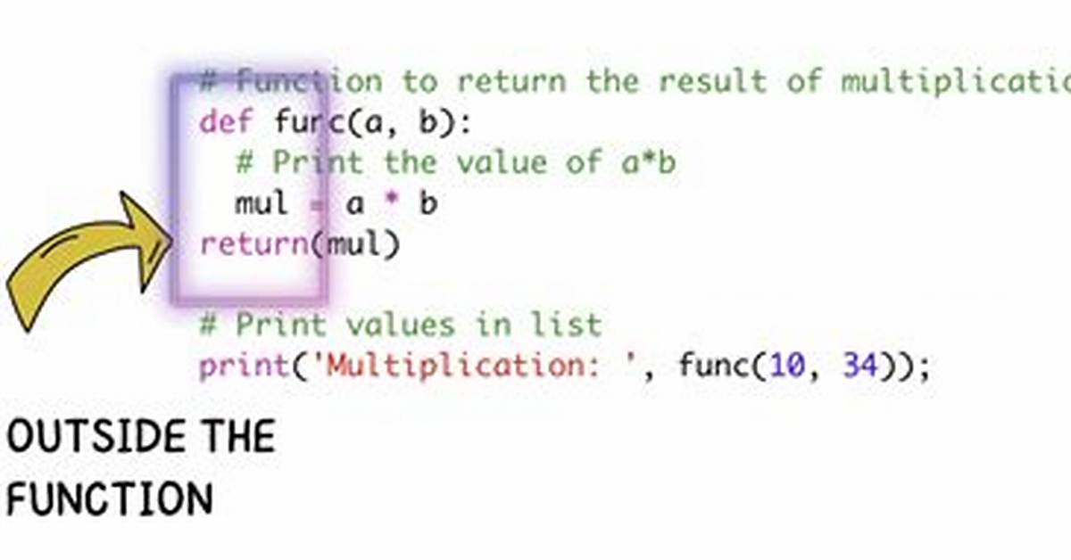 Python Return Statement Error " 'Return' Outside Function"